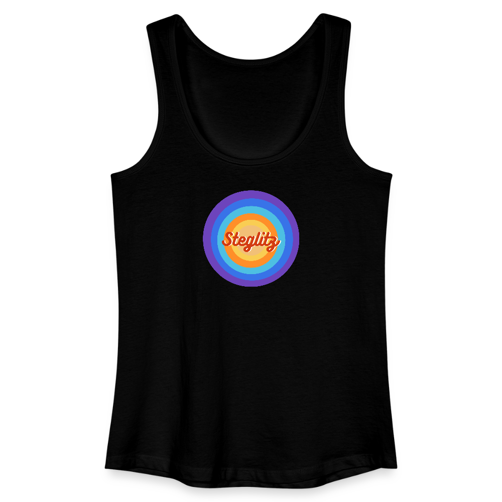 Steglitz Retro - Frauen Bio Tank Top - Schwarz