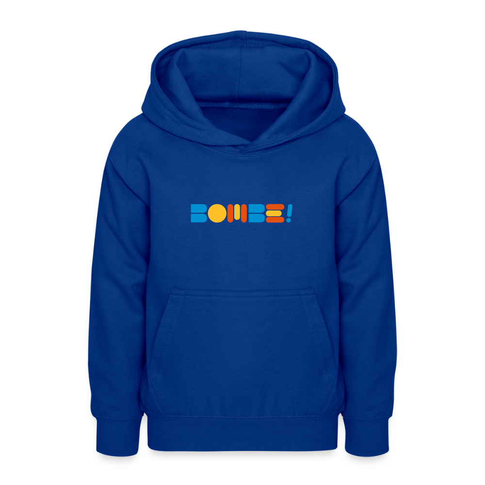 Bombe! - Teenager Hoodie - Royalblau