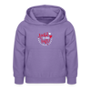 Liebe in der Luft! Berliner Luft! - Kinder Hoodie - Lavendel