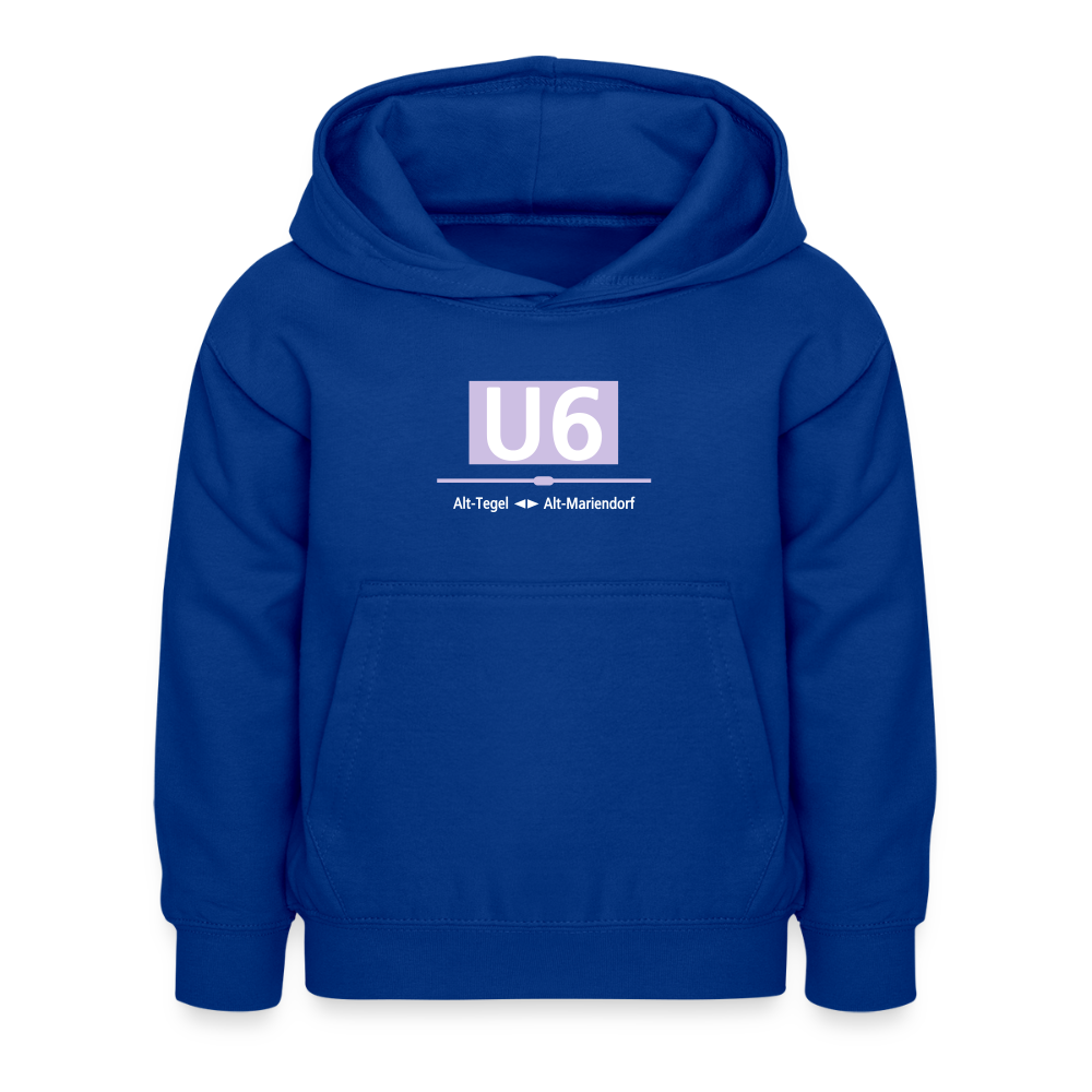 U6 - Kinder Premium Hoodie - Royalblau