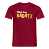 Mach keen Rabatz - Männer Premium T-Shirt - Ziegelrot
