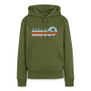 Berlin, Germany - Frauen Premium Hoodie - Khaki