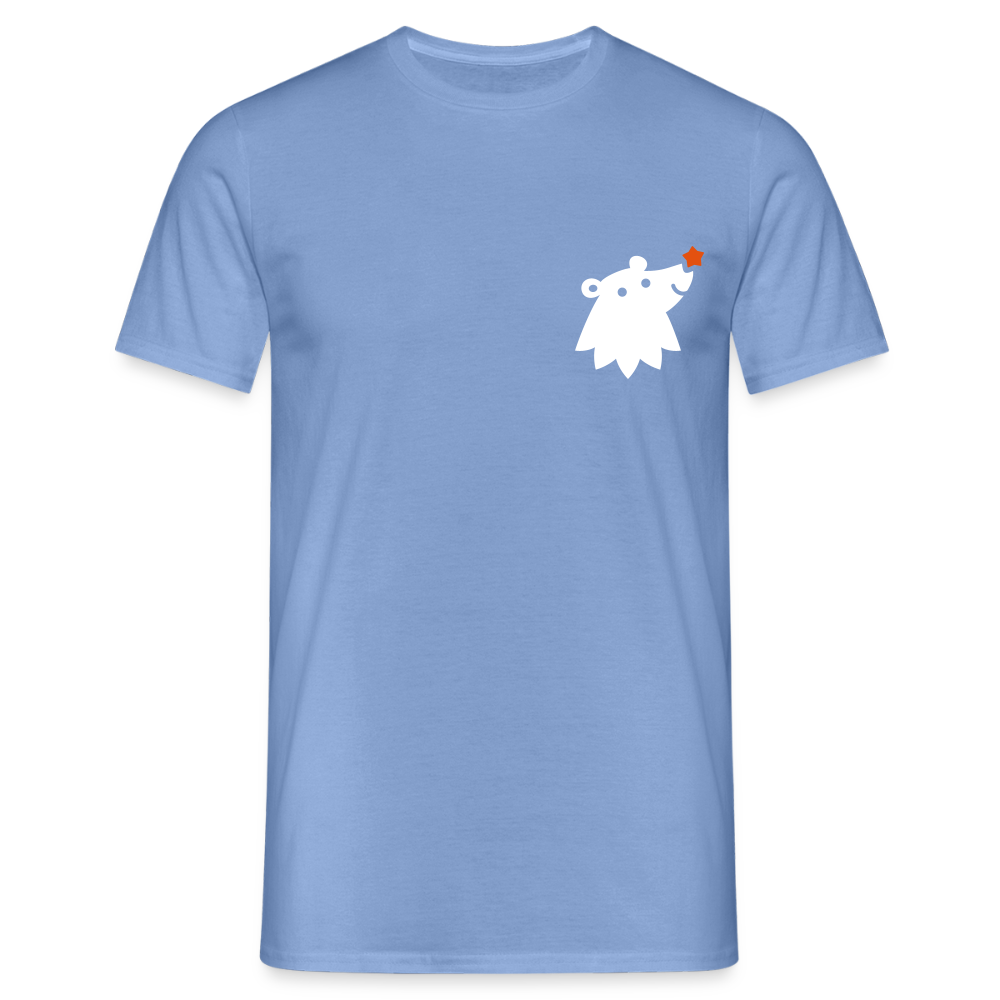 Schnauze Bär - Männer Premium T-Shirt - carolina blue