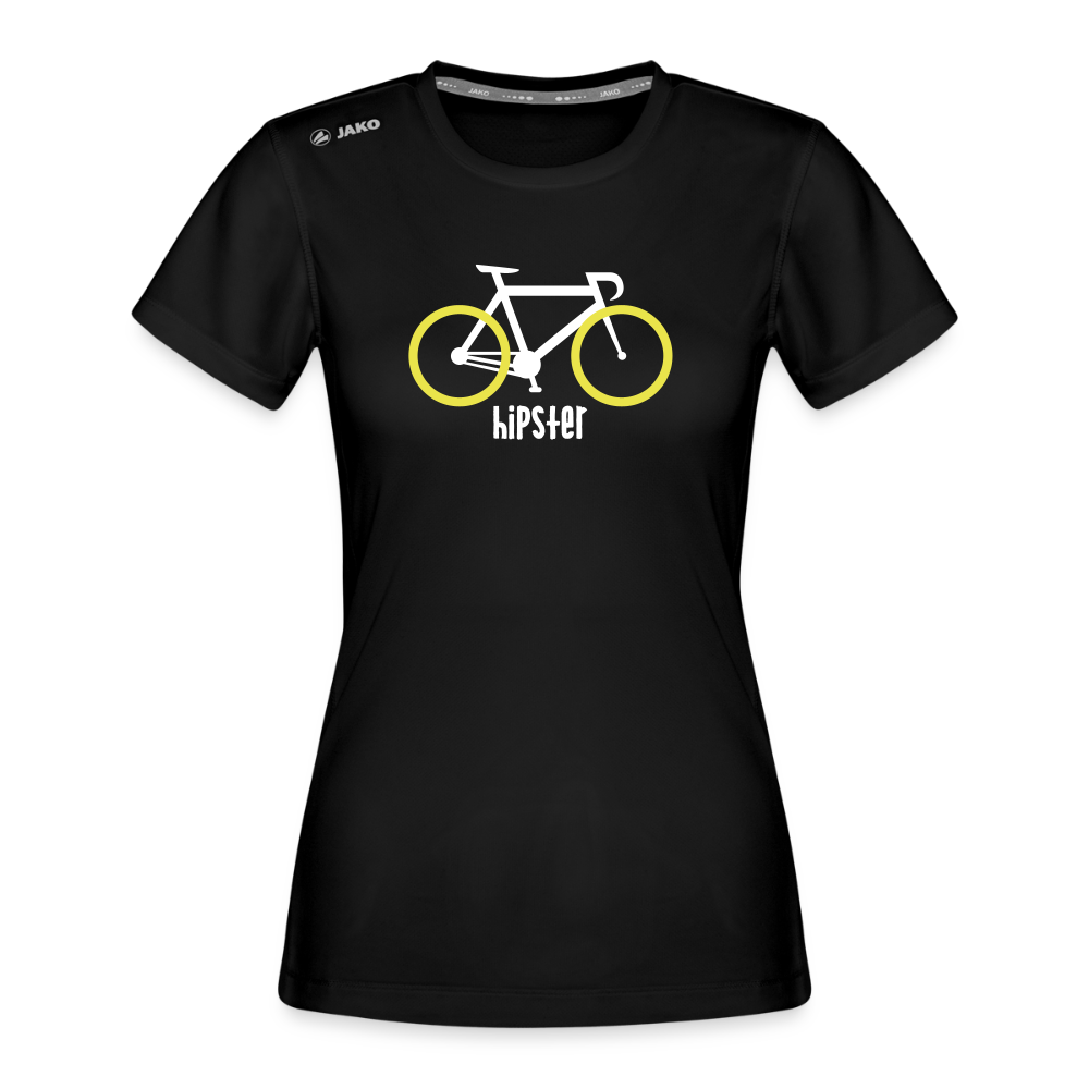 Berlin Hipster Bike - Frauen Sport-Shirt - Schwarz