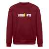 Jewieft! - Unisex Bio Sweatshirt - Burgunderrot