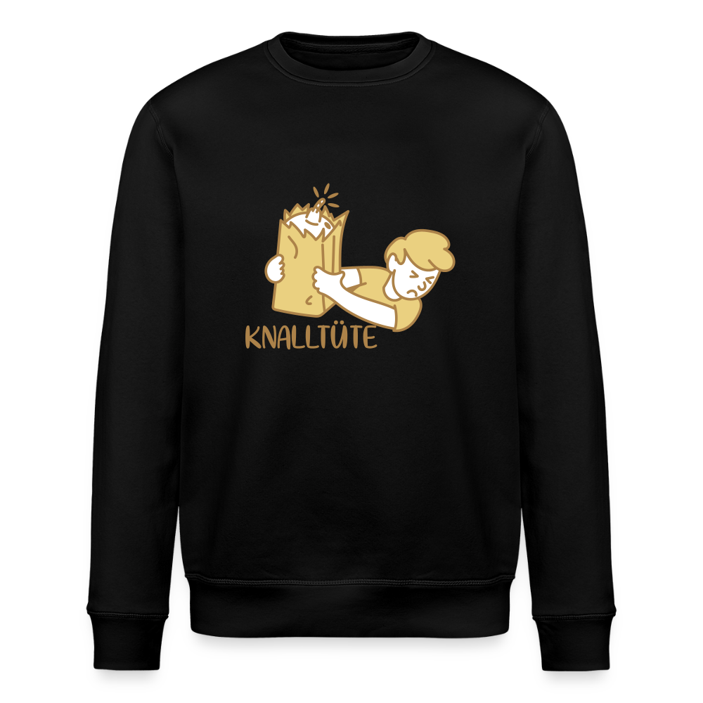 Knalltüte - Unisex Bio Sweatshirt - Schwarz
