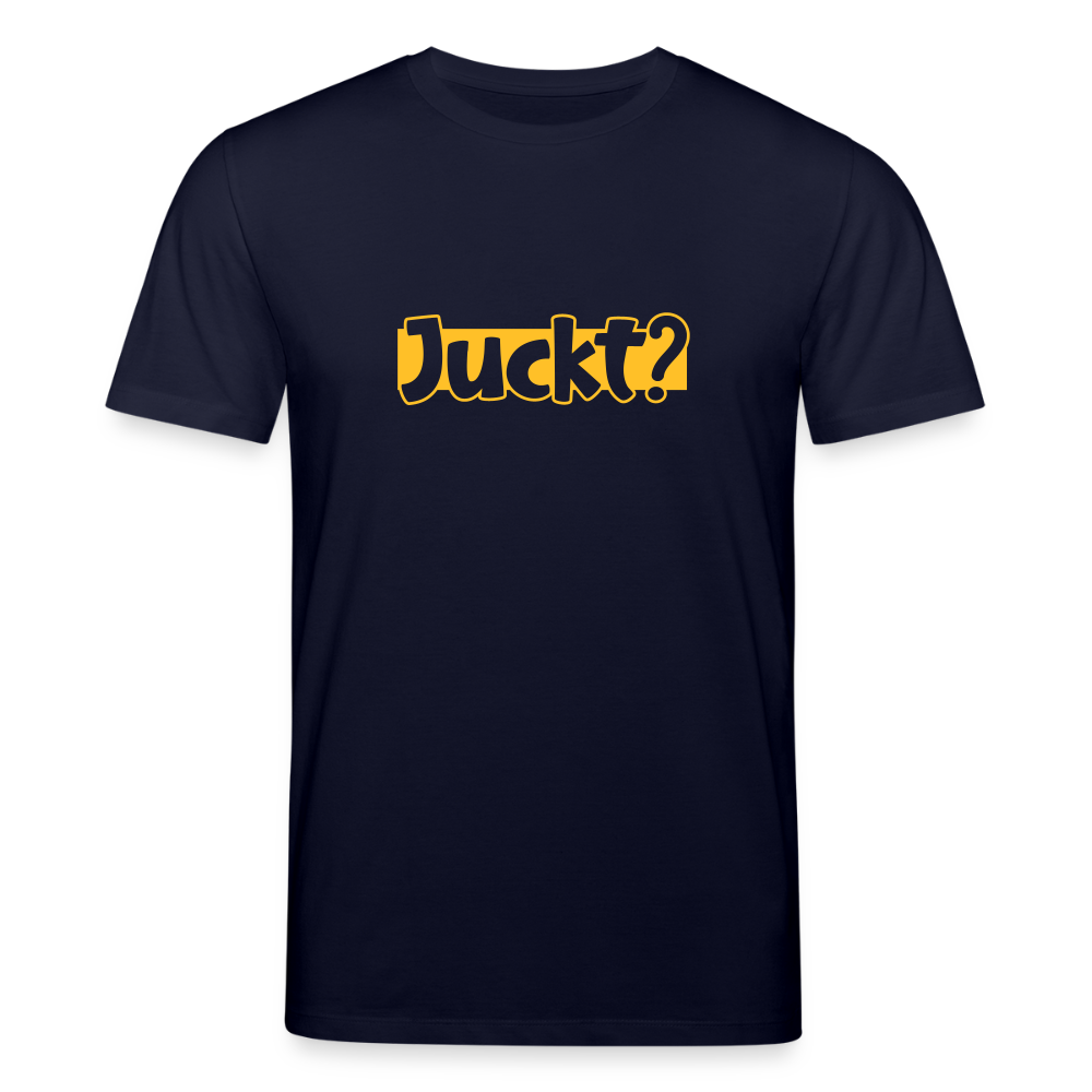 Juckt? - Unisex Bio T-Shirt - Navy
