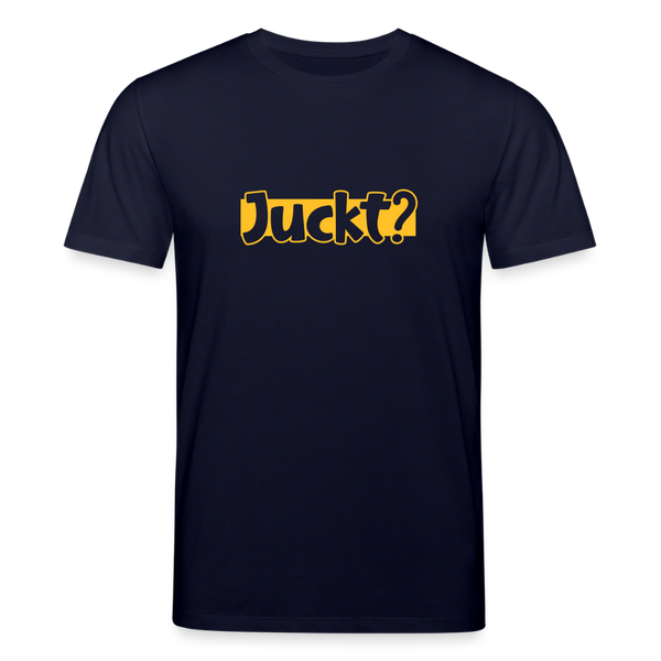 Juckt? - Unisex Bio T-Shirt - Navy