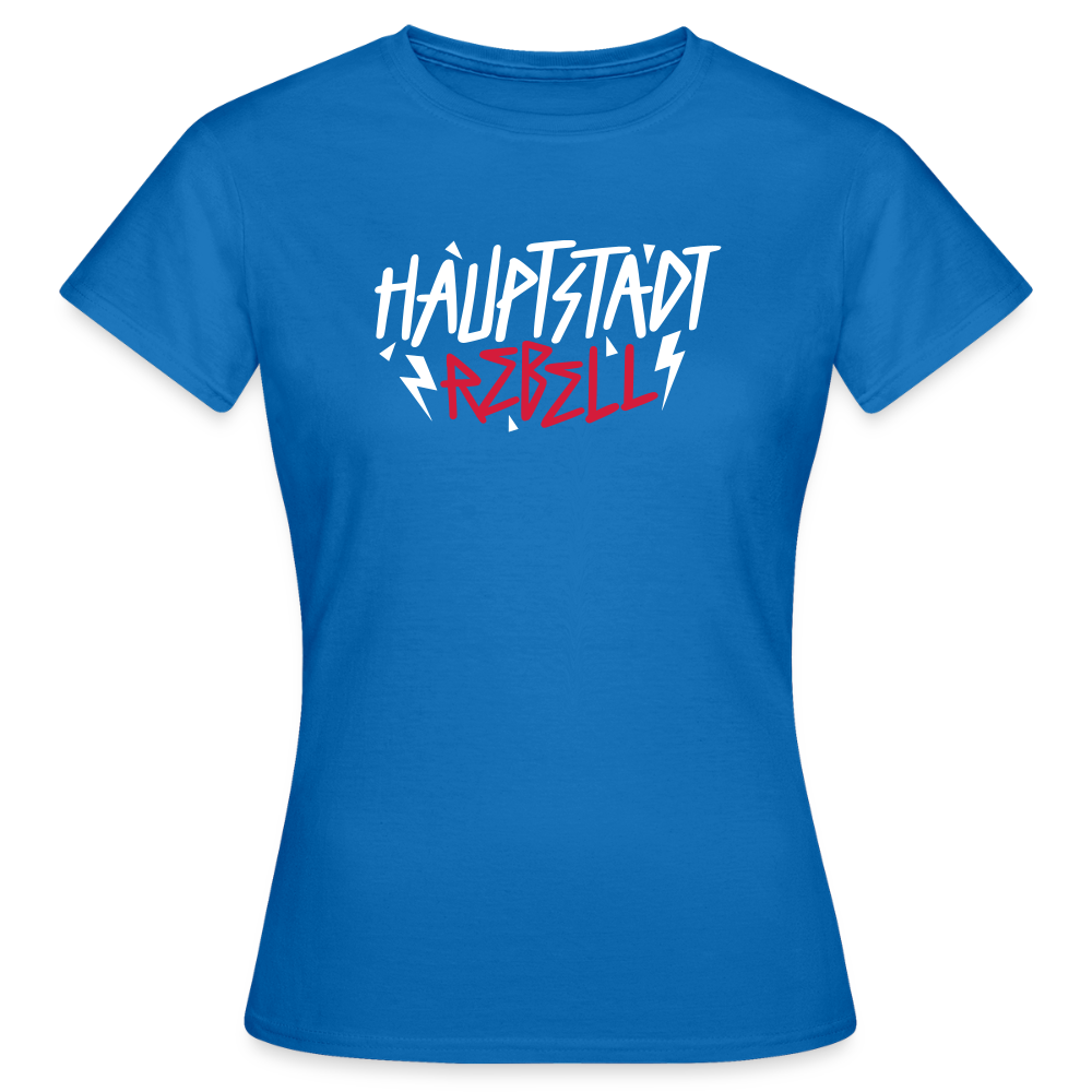 Haupstadt Rebell - Frauen Premium T-Shirt - Royalblau