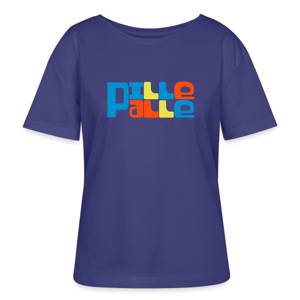 Pillepalle - Relaxed Rundhals Frauen Bio-T-Shirt - Dämmerung