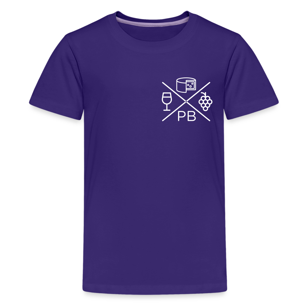 Prenzlauer Berg Kiez  - Teenager Premium T-Shirt - Lila