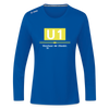 U1 - Frauen Sport Langarmshirt - Royalblau