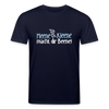 Meene Kleene macht dir Beene! - Unisex Bio T-Shirt - Navy
