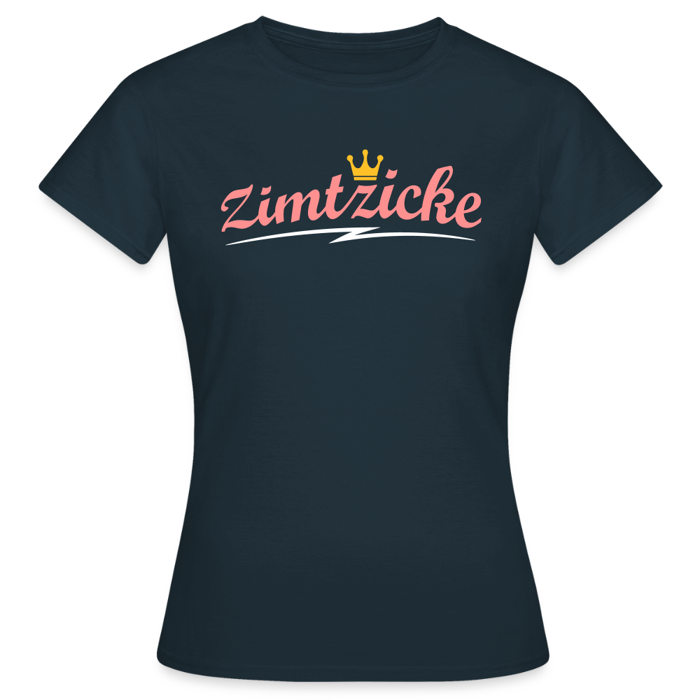 Zimtzicke - Frauen Premium T-Shirt - Navy