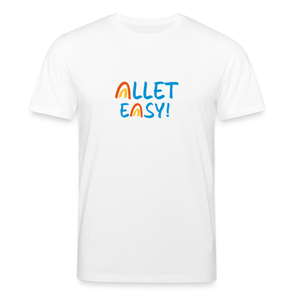 Allet Easy! - Unisex Bio T-Shirt - Weiß