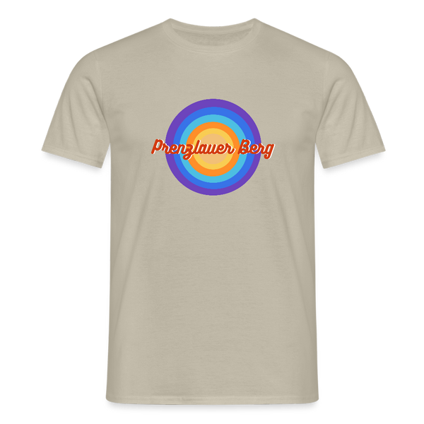 Prenzlauer Berg Retro - Männer Premium T-Shirt - Sandbeige
