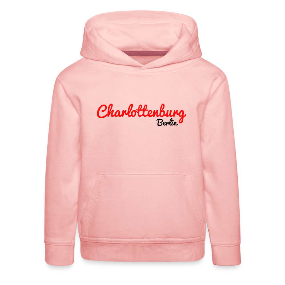 Charlottenburg Berlin - Kinder Premium Hoodie - Kristallrosa