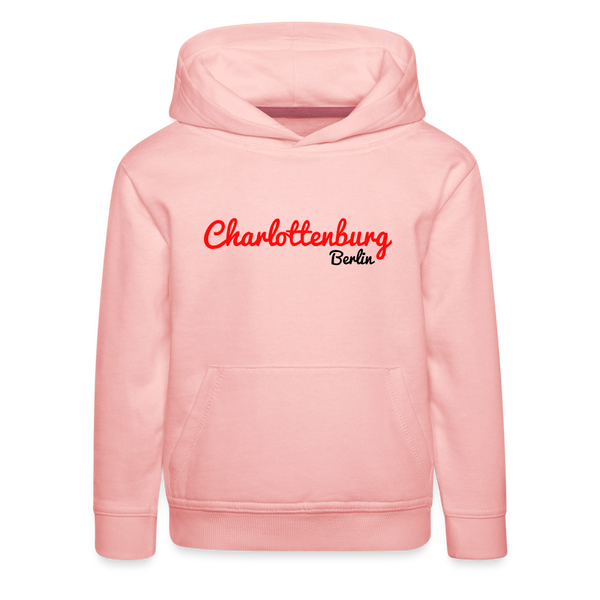 Charlottenburg Berlin - Kinder Premium Hoodie - Kristallrosa