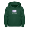 U6 - Kinder Premium Hoodie - Flaschengrün