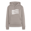 Jebongt! - Frauen Premium Hoodie - Taupe