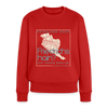 Friesland oder Friedrichshain - Frauen Premium Pullover - Rot