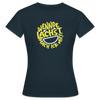 Wennde lachst, mach ick mit! - Frauen Premium T-Shirt - Navy