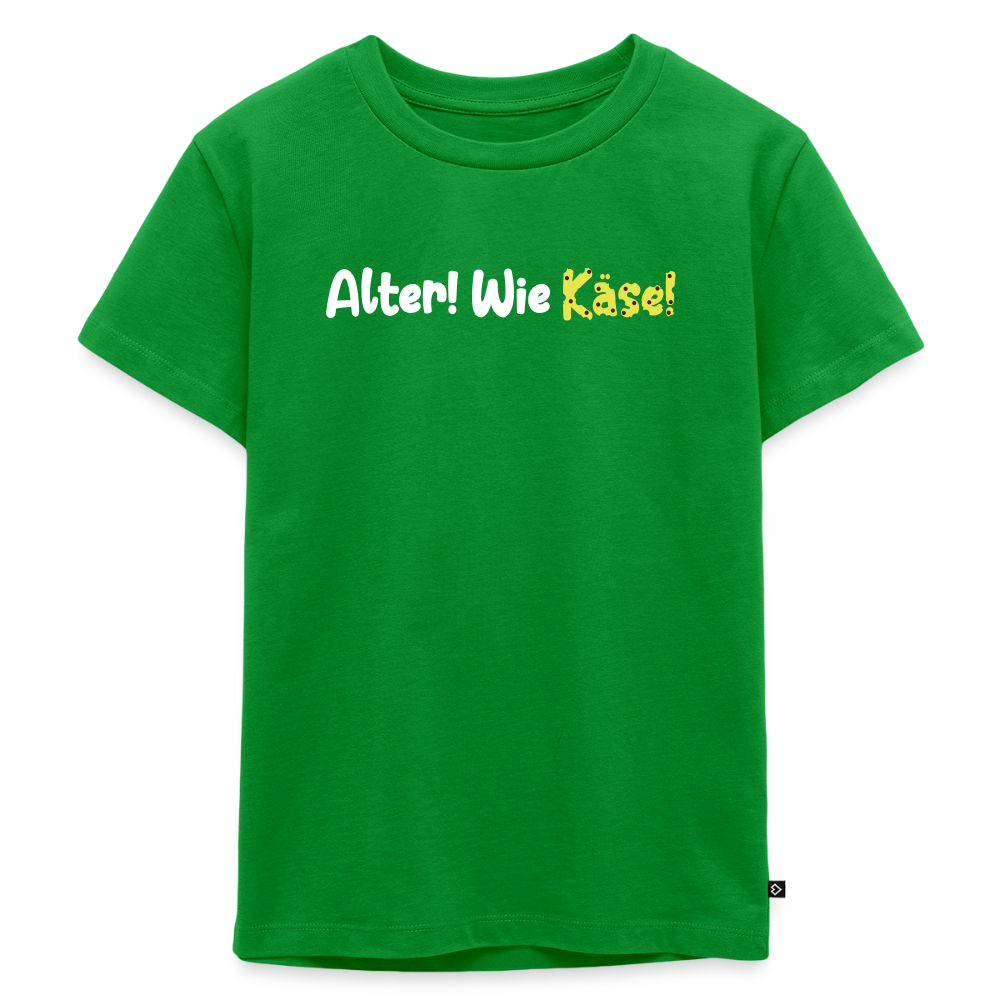 Alter! Wie Käse! - Kinder Premium T-Shirt - Grün