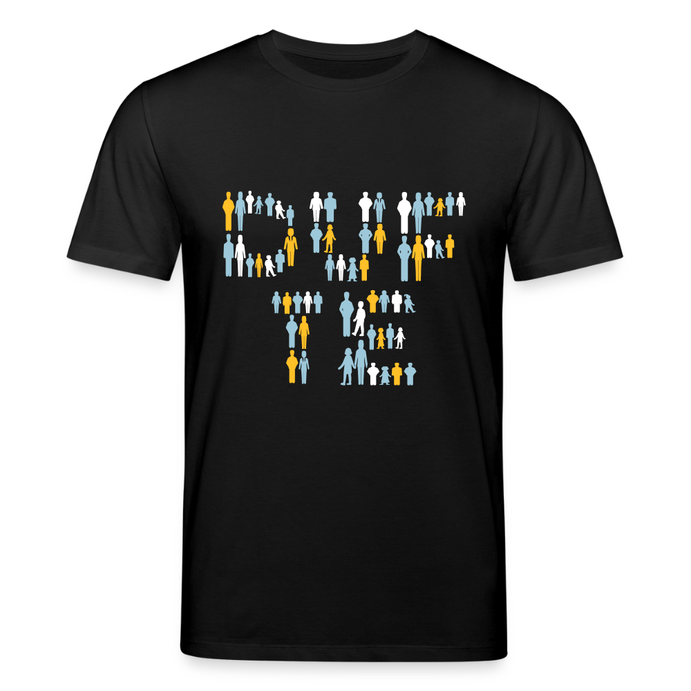 Berliner sind dufte - Unisex Bio T-Shirt - Schwarz