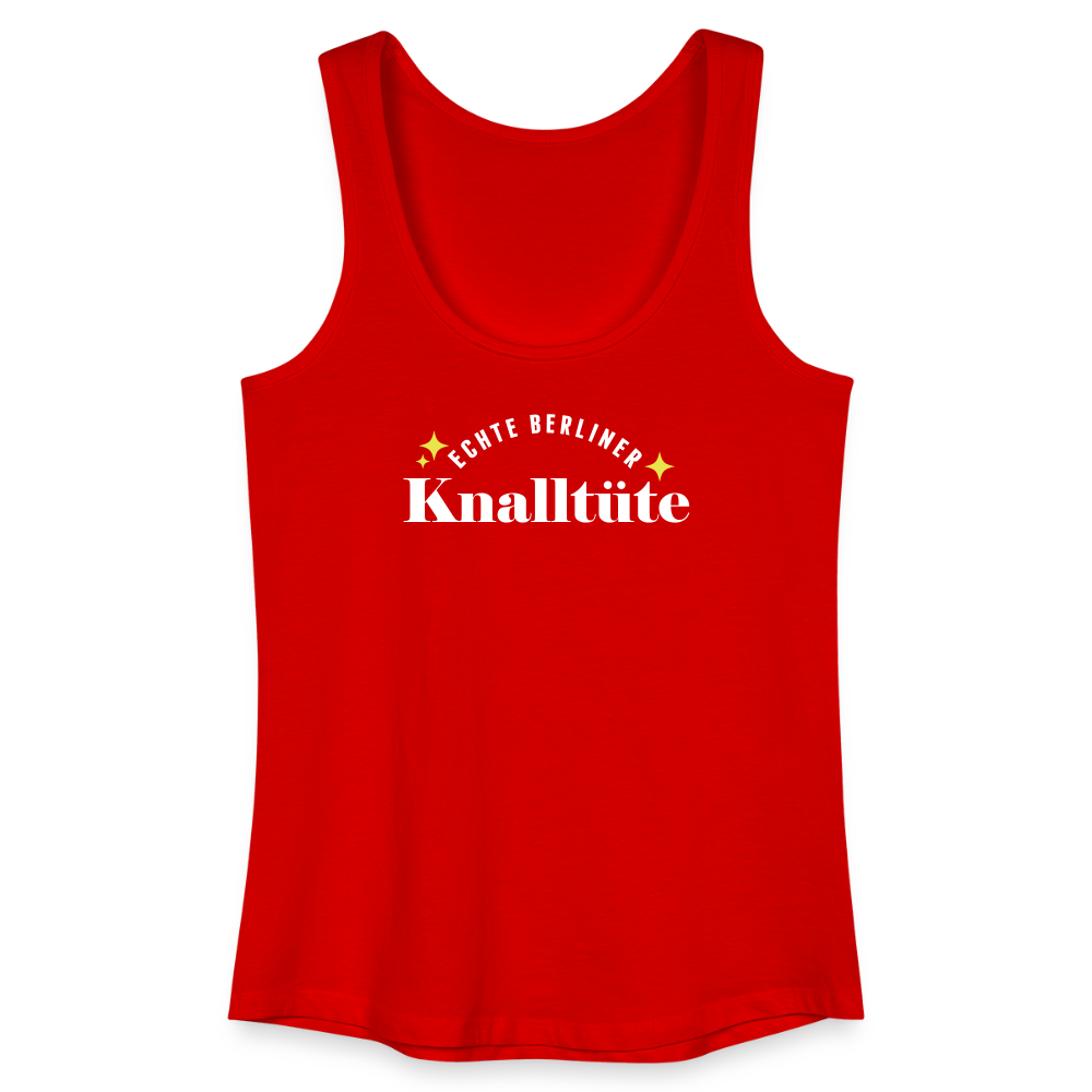 Knalltüte - Frauen Bio Tank Top - Rot