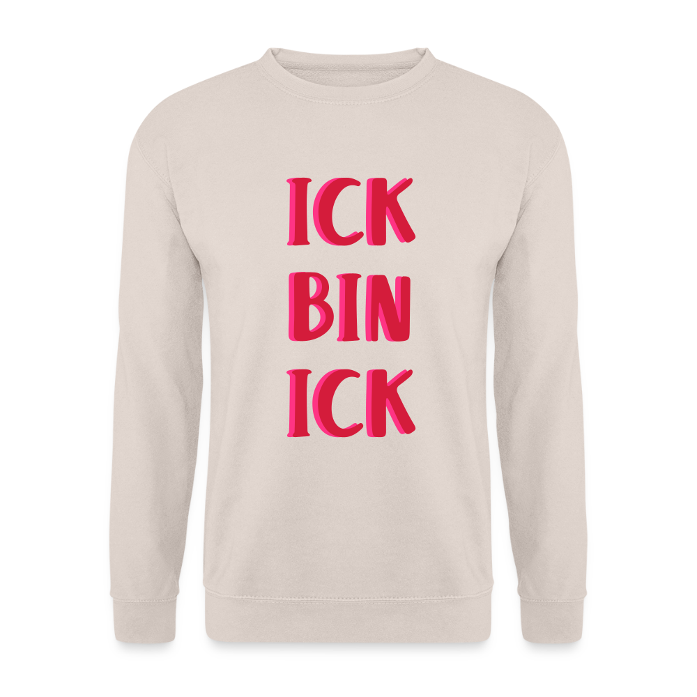 Ick bin Ick! - Unisex Pullover - Sand