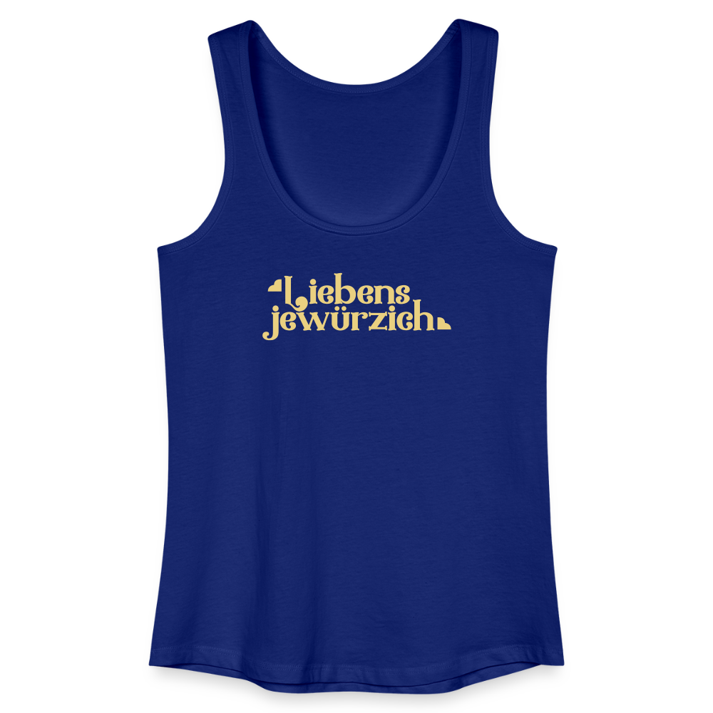 Liebensjewürzich - Frauen Bio Tank Top - Königsblau