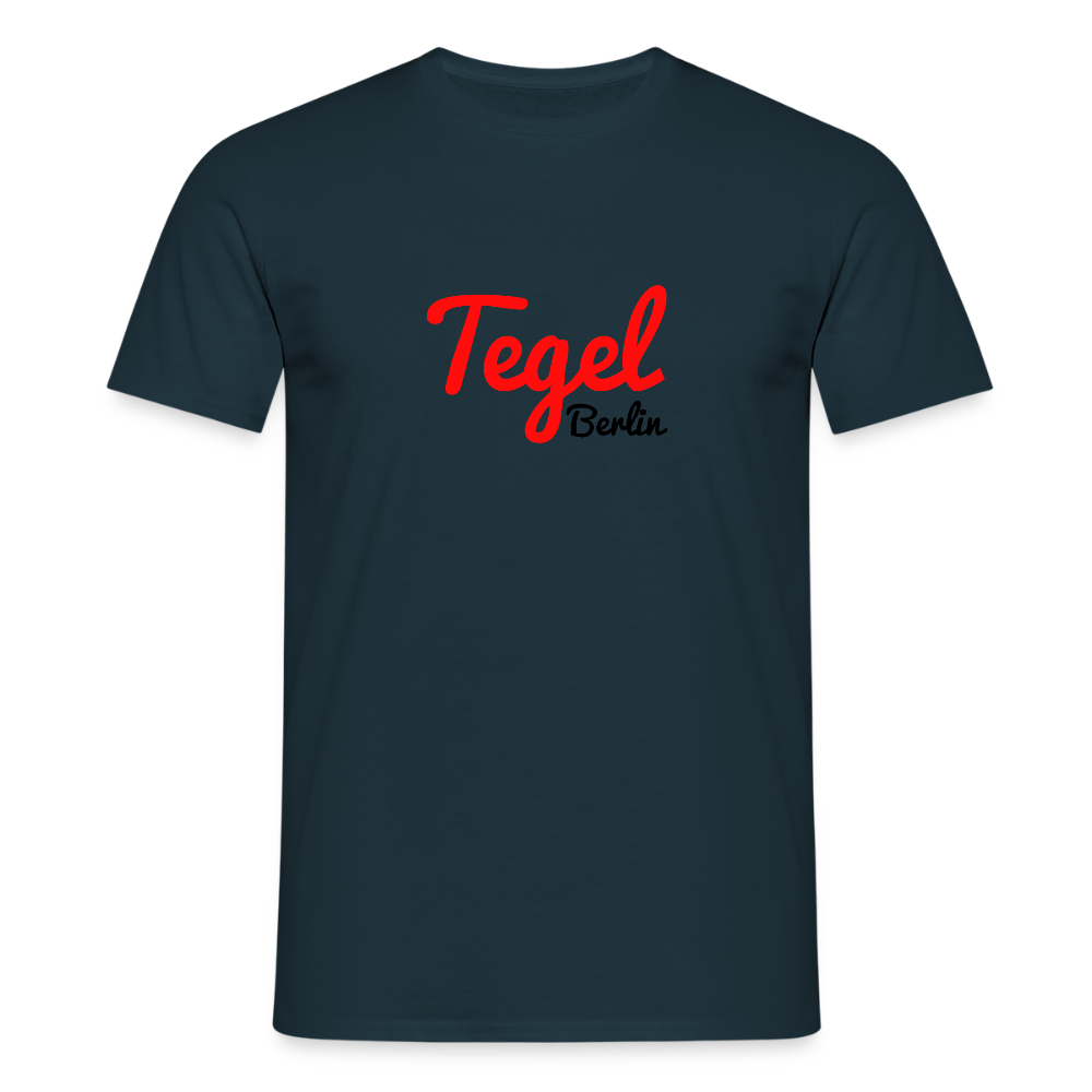 Tegel Berlin - Männer Premium T-Shirt - Navy