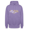 Bier einatmen, Negativität ausatmen. - Unisex Hoodie - Lavendel