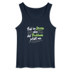 Hab 'ne Lösung, aba did Problem jefällt mir. - Männer Tank Top - Navy