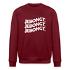 Jebongt! - Unisex Bio Sweatshirt - Burgunderrot