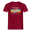 Schöneberg Hippest Neighborhood - Männer Premium T-Shirt - Ziegelrot