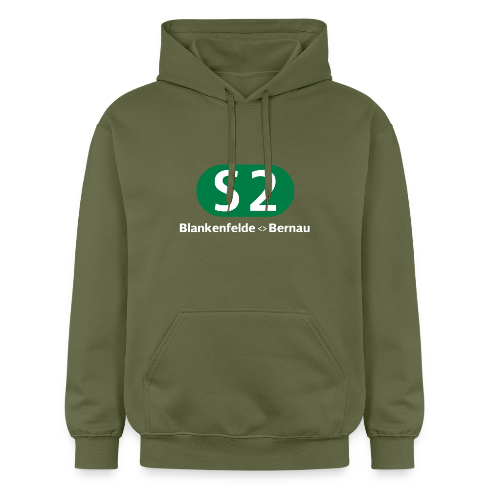 S2 - Hoodie - Militärgrün