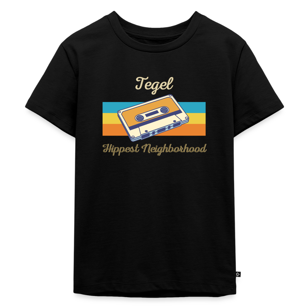Tegel Hippest Neighborhood - Kinder Premium T-Shirt - Schwarz
