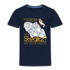 Stockholm oder Steglitz - Kinder Premium T-Shirt - Navy