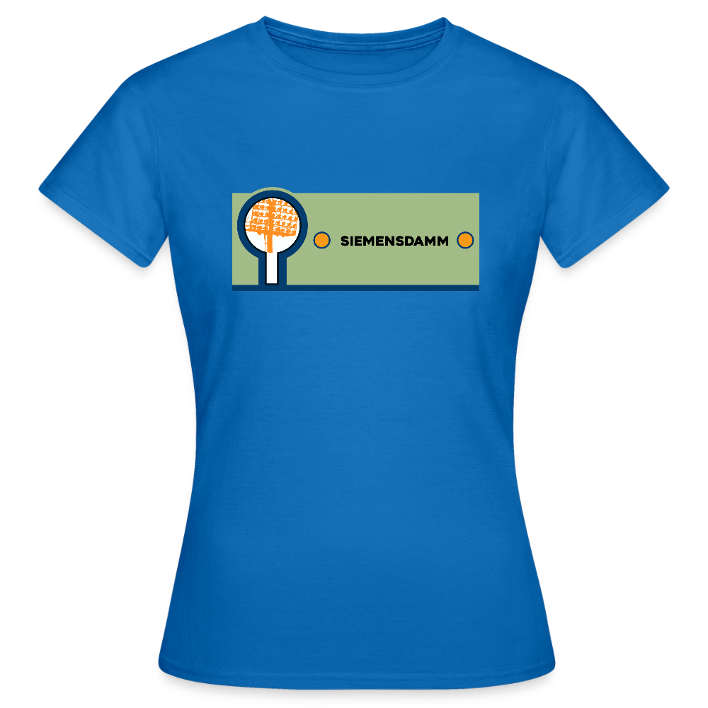 Siemensdamm - Frauen Premium T-Shirt - Royalblau