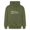 Echt jetzt? Nich du schon wieda... - Hoodie - Militärgrün