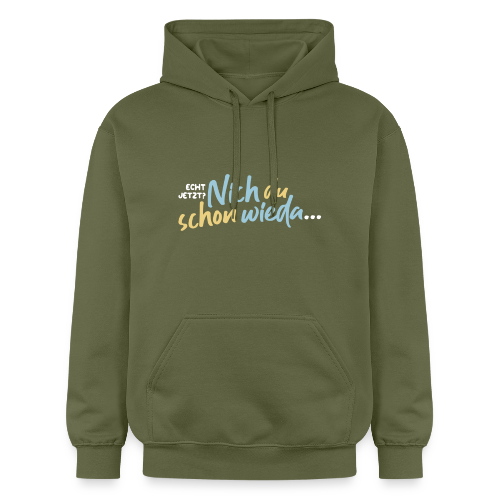 Echt jetzt? Nich du schon wieda... - Hoodie - Militärgrün