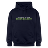 Nett kann ick och, bringtabanüscht! - Hoodie - Navy