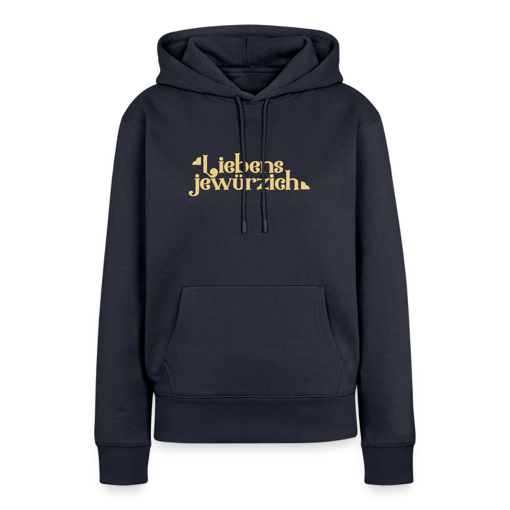 Liebensjewürzich - Frauen Premium Hoodie - Navy