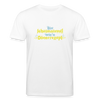 Bin jeheimnisvoll wie'n Dönerrezept. - Unisex Bio T-Shirt - Weiß