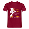 Spanien oder Spandau - Männer Premium T-Shirt - Ziegelrot