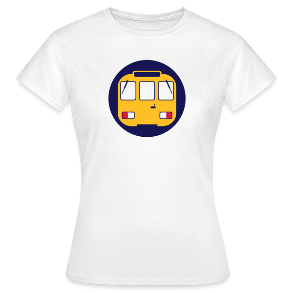 U-Bahntunnel - Frauen Premium T-Shirt - Weiß