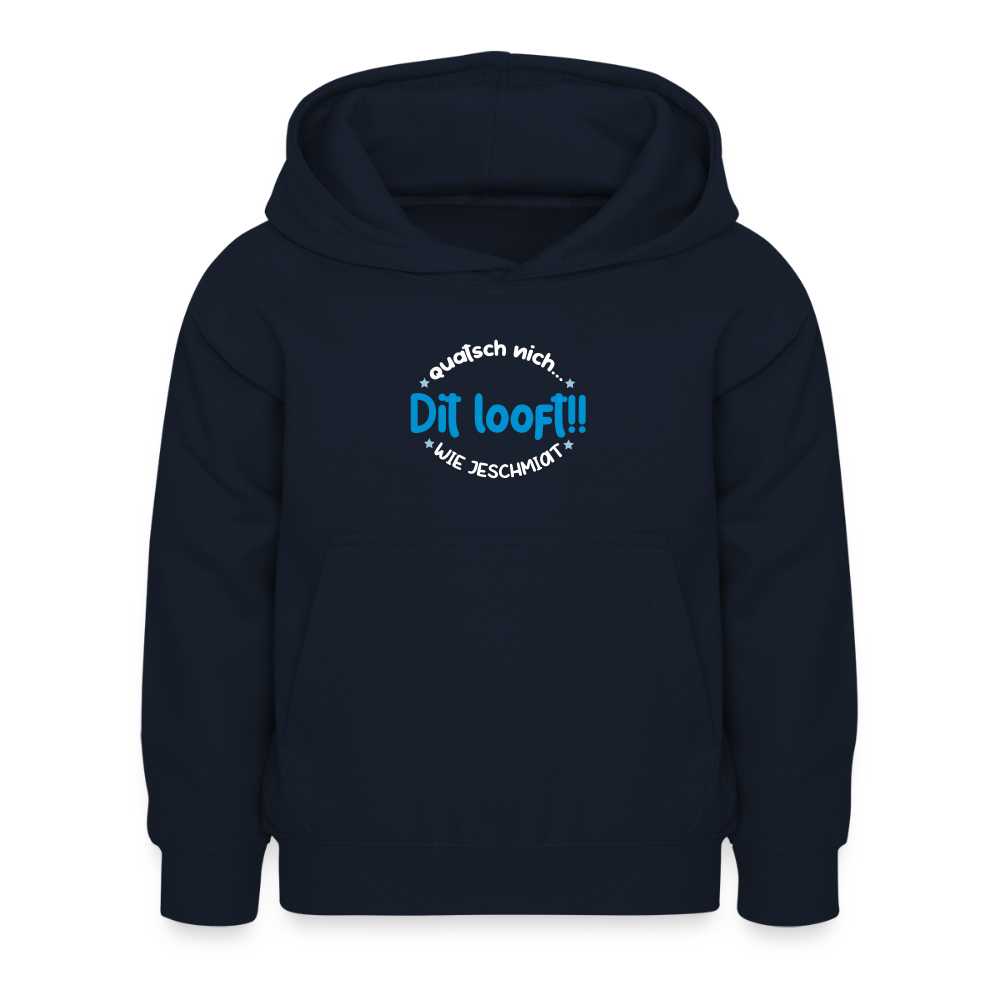 Dit Looft! - Kinder Hoodie - Navy