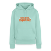 Ick glob, ick spinne! - Frauen Premium Hoodie - Mint 