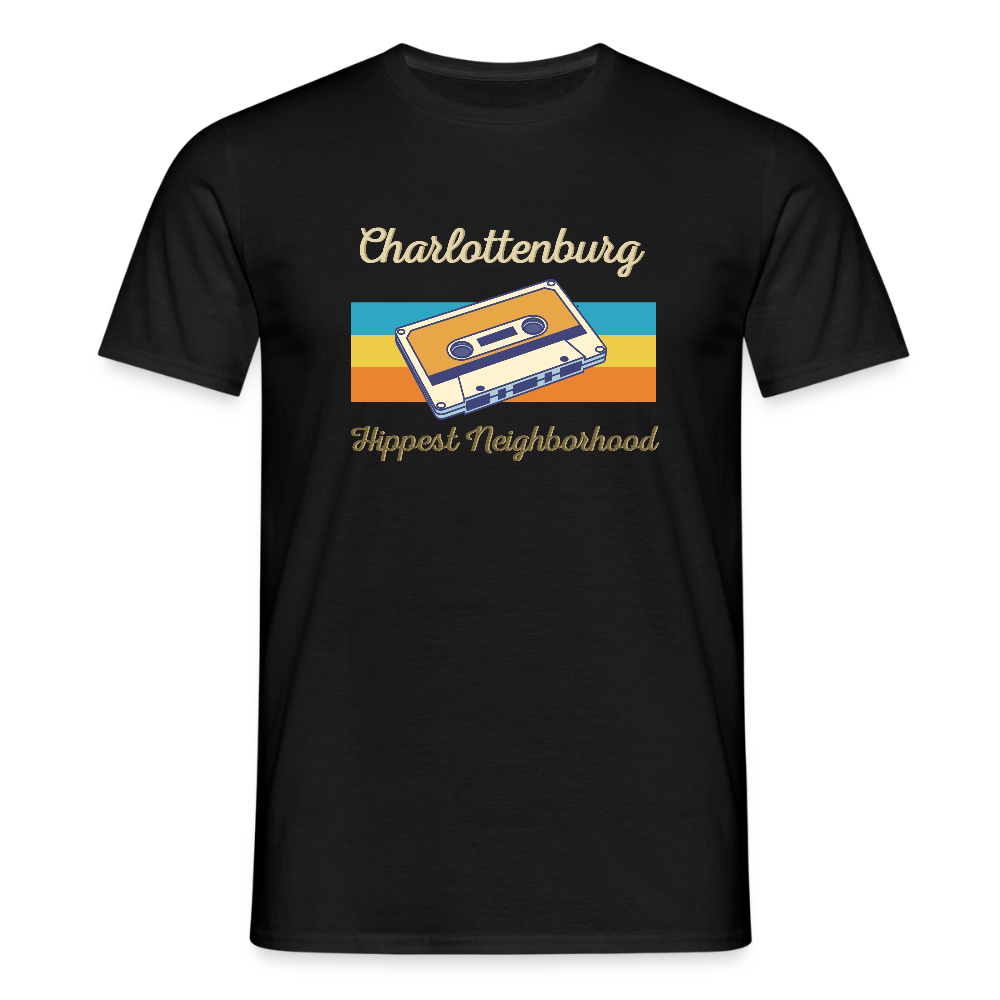 Charlottenburg Hippest Neighborhood - Männer Premium T-Shirt - Schwarz